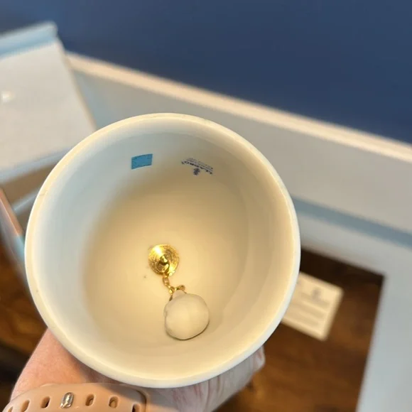 Lladro 1988 Campanita Navidad Porcilean Bell Ornament Green/White - Picture 3 of 6